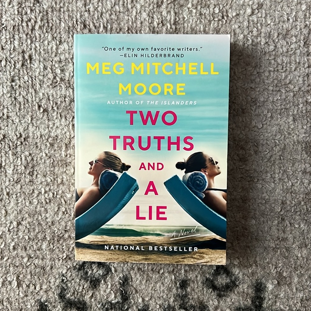 🦋NWT - Two Truths and a Lie: A Novel Paperback Book by Meg Mitchell Moore